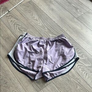 Purple and Gray Athletic Shorts